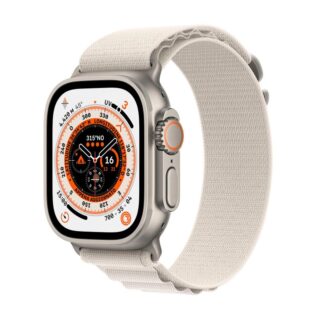 Apple Watch Ultra Gps + Cellular - Cassa In Titanio Con Cinturino Galassia Alpine - Large 49Mm Italia