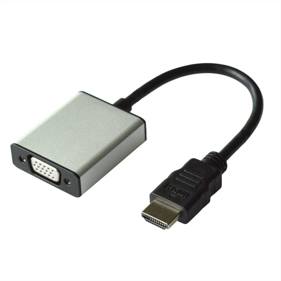ADATTATORE HDMI-VGA M/F + AUDIO BUSTA ANNERITA