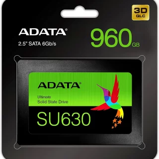 SSD 2,5 960GB SATA 6GB/S SU630 520/450 MB/S R/W ADATA 3D QLC