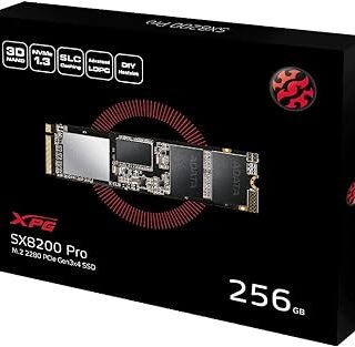 SSD M.2 256GB 2280 PCIE XPG SX8200 PRO 3500/3000 MB/S R/W