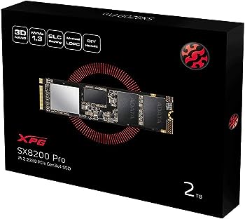 SSD M.2 2TB 2280 PCIE XPG SX8200 PRO 3500/3000 MB/S R/W