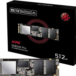 SSD M.2 512GB 2280 PCIE XPG SX8200 PRO 3500/3000 MB/S R/W