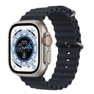 Apple Watch Ultra GPS + Cellular - Cassa in Titanio con Cinturino Mezzanotte Oceano - 49mm EU