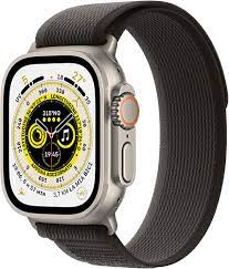 Apple Watch Ultra GPS + Cellular - Cassa in Titanio con Cinturino Nero/Grigio Trail - M/L 49mm EU
