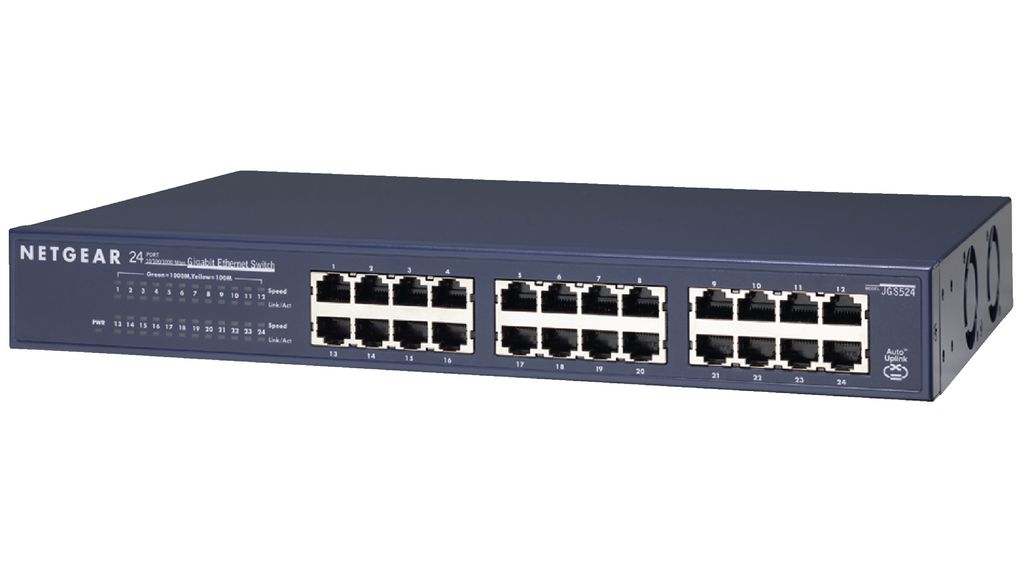 SWITCH 24P GIGABIT RACK MOUNTABLE