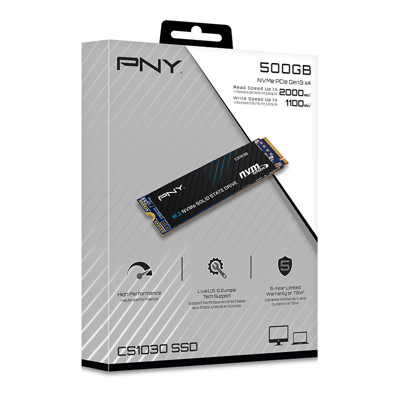 SSD M.2 500GB 2280 PCIE NVME 1.3 CS1030 3D NAND R/W 2000/1100 GEN3