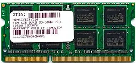 DDR3 8GB 1333MHZ SO-DIMM X APPLE BULK PER IMACMACBOOK OLD