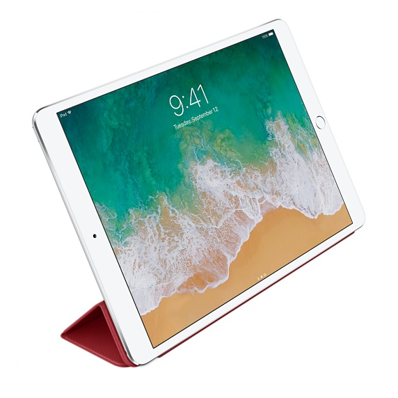CUSTODIA APPLE SMART COVER IPAD 10.5 LEATHER RED - immagine 3