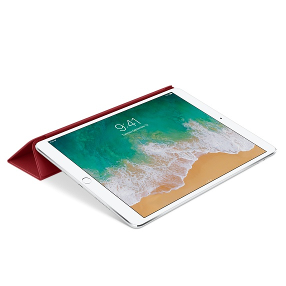 CUSTODIA APPLE SMART COVER IPAD 10.5 LEATHER RED - immagine 4