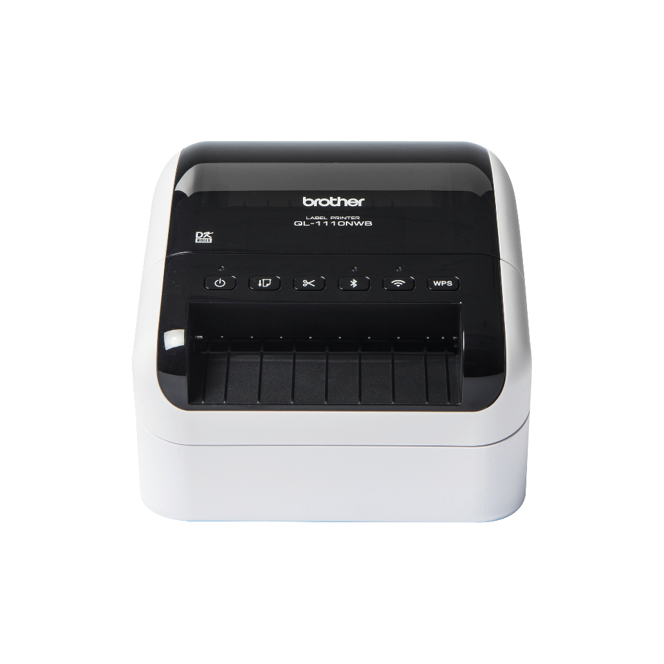 STAMP ETICHETTE 300X300 DPI WIFI LAN BROTHER QL-110NWB ROTOLI DK
