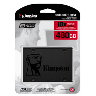 SSD 2,5 480GB SATA III A400 KINGSTON MEMORIA NAND TLC 7MM