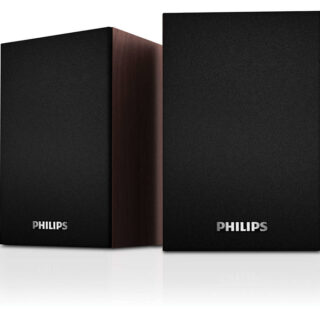 SPEAKER PHILIPS SPA20/00 7W USB COLORE LEGNO MARRONE