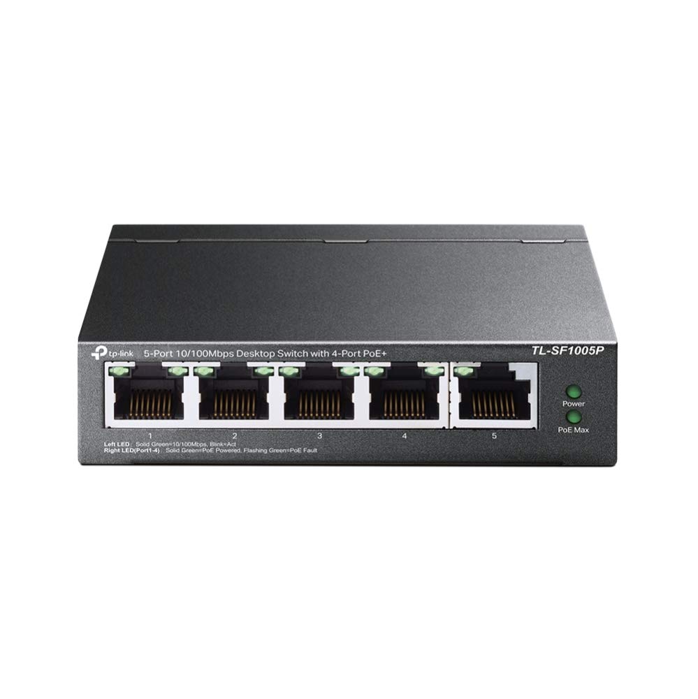 SWITCH 5P 10/100MBPS DI CUI 4P POE 58W POE POWER SUPPLY