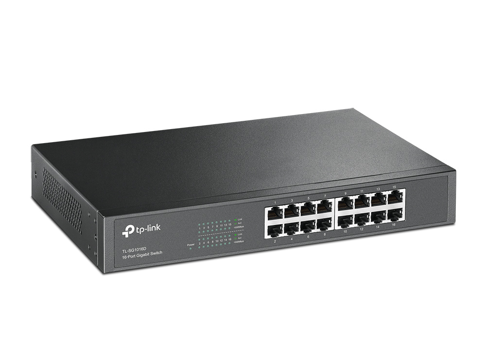 SWITCH 16P GIGABIT TP-LINK RACK UNMANAGED