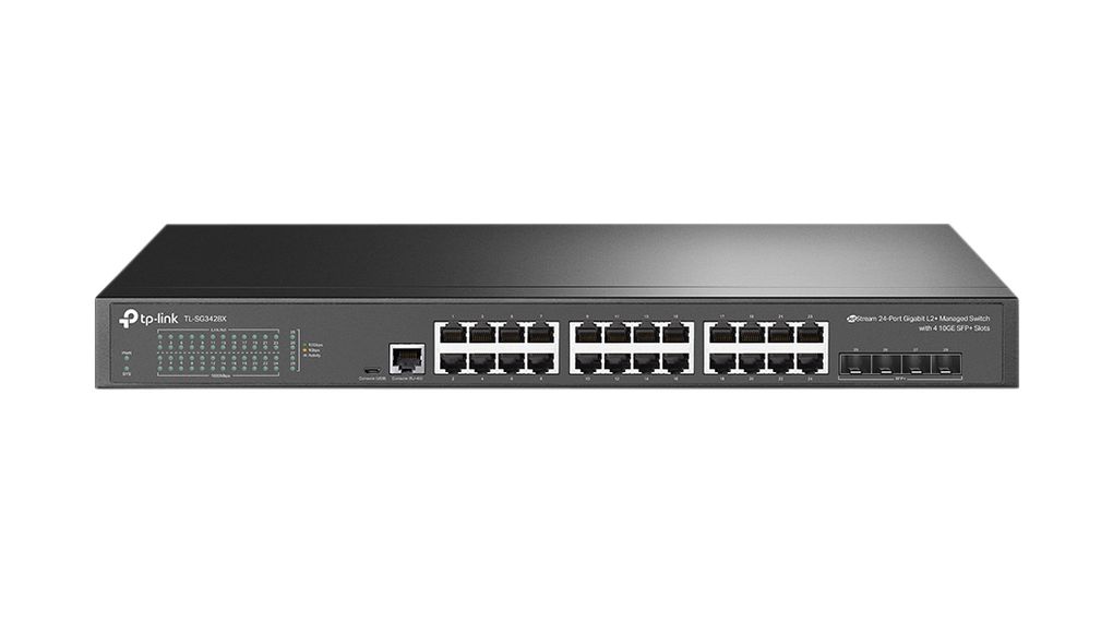 SWITCH 24P RJ45 4P SFP+ 10GE 1P RJ45 CONSOLE 1P MICRO-USB