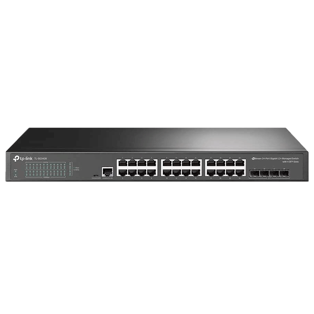 SWITCH 24P GIGABIT SFP 4SLOT SFP+ 10GE MANAGED L2+