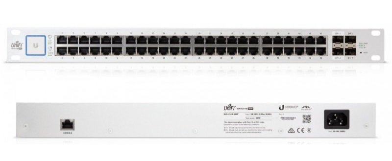 SWITCH 48P GIGABIT MANAGED 2SFP+ UB IQUITI