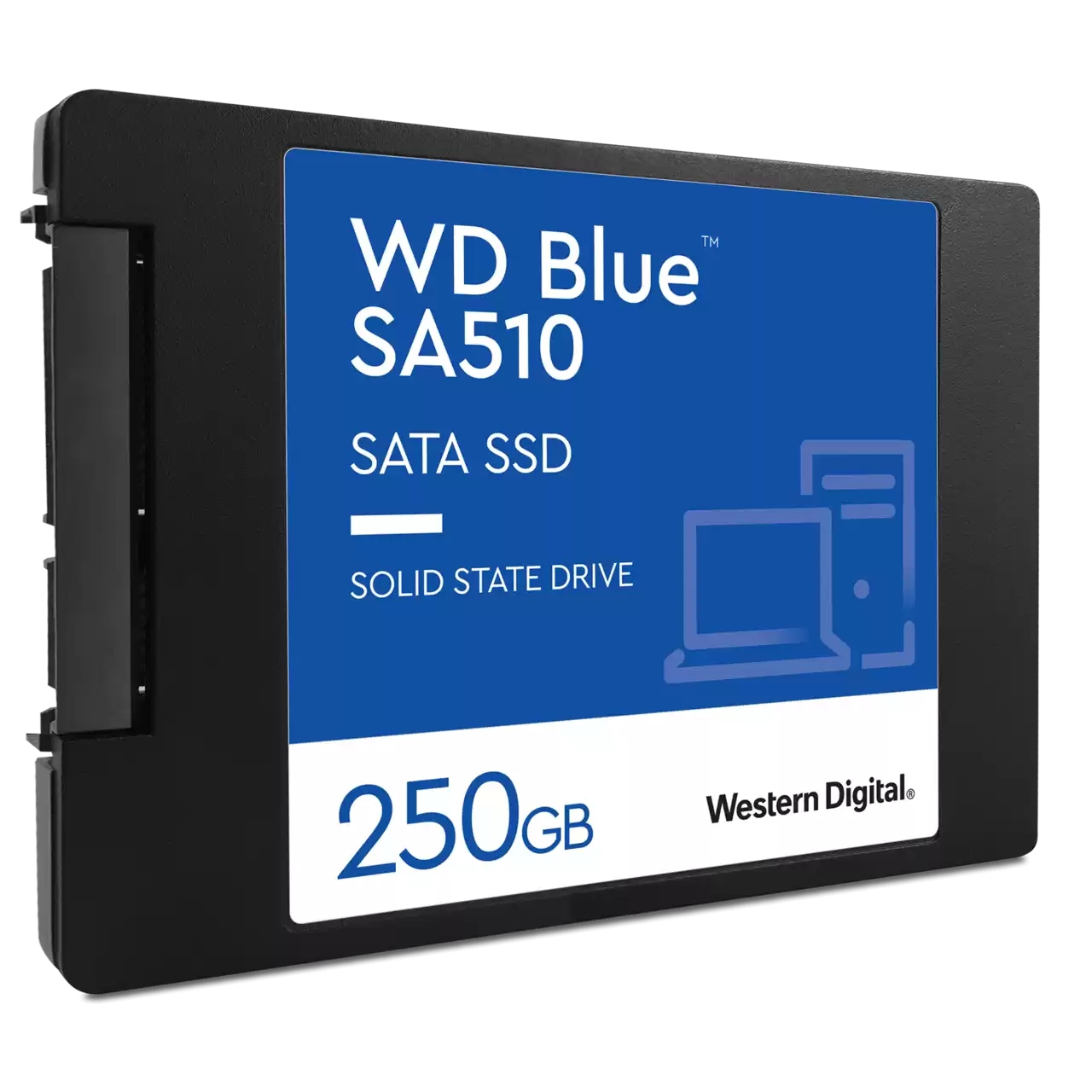 SSD 2,5 250GB SA510 SATA3 BLUE WD NO KIT INSTAL. NEW