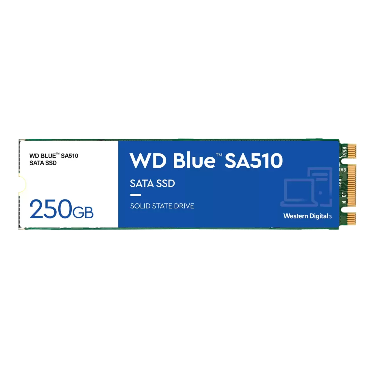 SSD M.2 250GB 2280 SATA3 BLUE WD R/W 555/440 MB/S